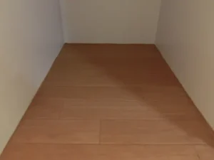 きれいに補修した様子